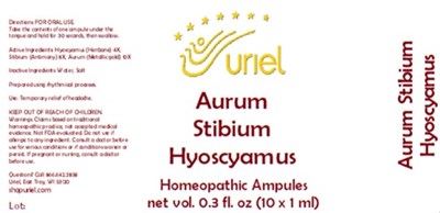 Aurum Stibium Hyoscyamus Ampules.jpg Aurum Stibium Hyoscyamus Ampules - Aurum Stibium Hyoscyamus Ampules